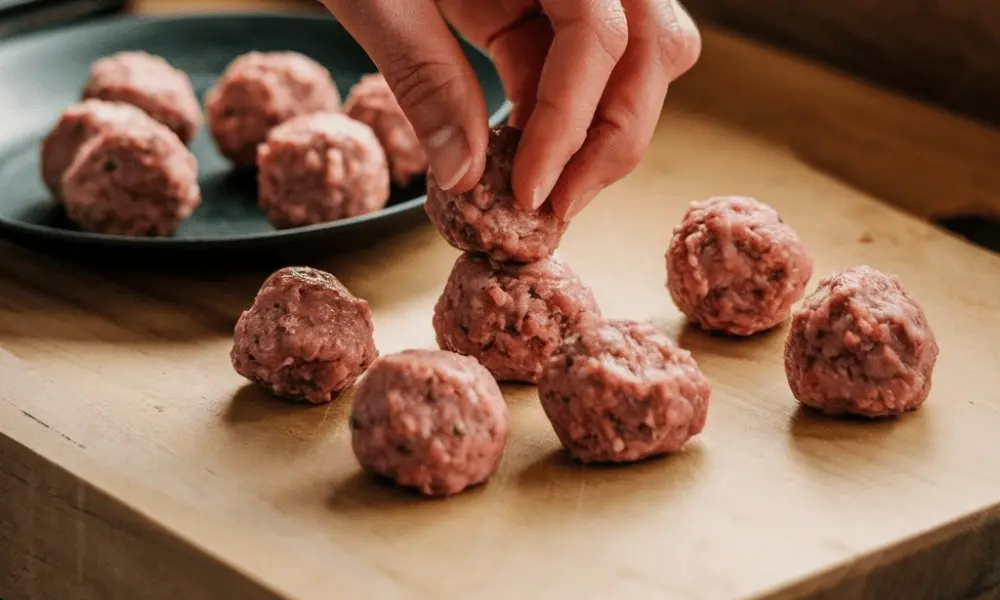 Italian Meatballs step 5 Italian Meatballs