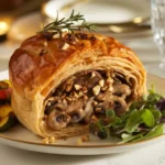 a vegan mushroom wellington 1